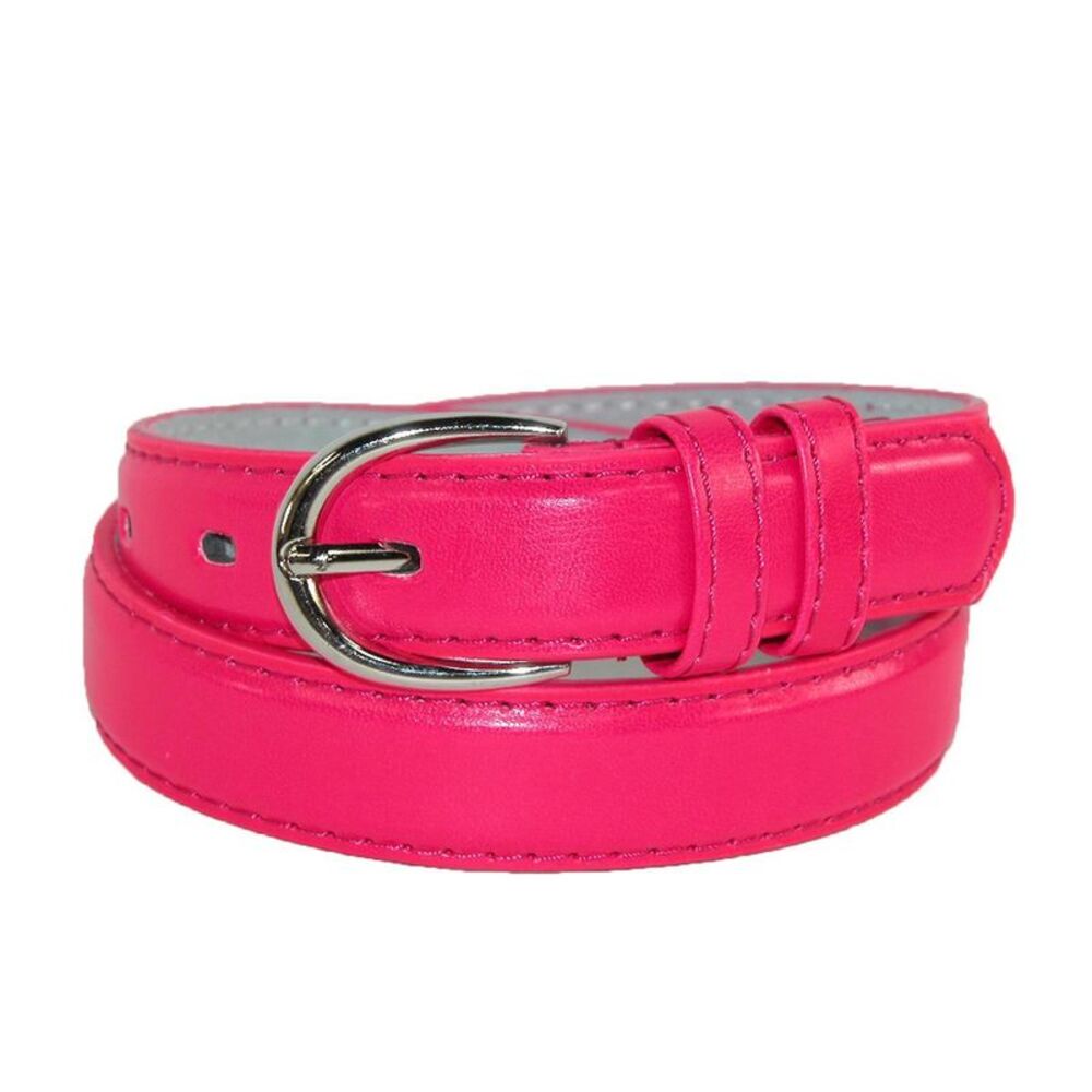 CTM Toddlers Basic 1 Inch Leather Belt